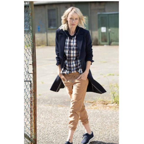 Kenny S női nadrág-Presly Sofftouch-Zimt