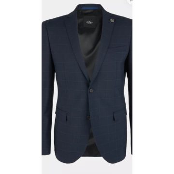 s.Oliver  Black Label- Férfi zakó -Slim Fit