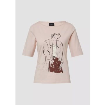 s.Oliver női póló- Pasztell-Pink