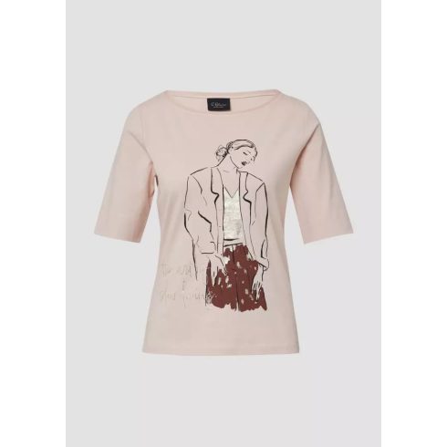 s.Oliver női póló- Pasztell-Pink