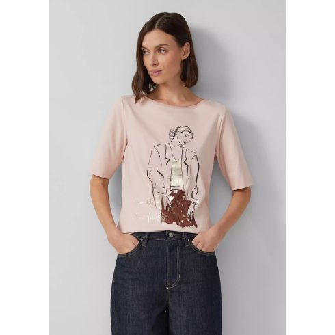 s.Oliver női póló- Pasztell-Pink