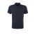 s.Oliver Férfi galléros Slim Fit póló- Blue
