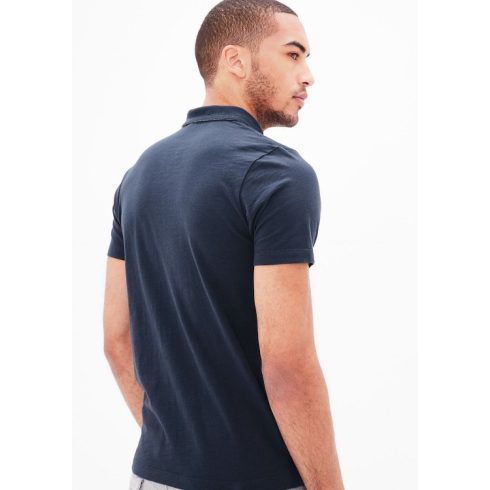 s.Oliver Férfi galléros Slim Fit póló- Blue