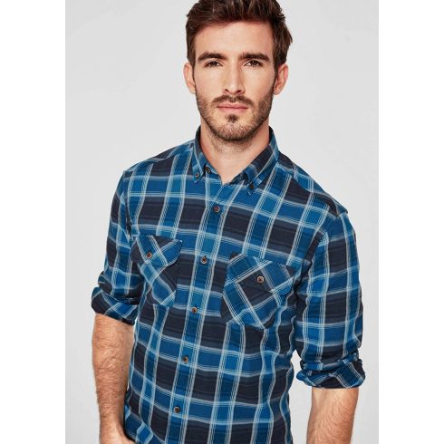 s.Oliver Férfi ing- Regular fit -Blue
