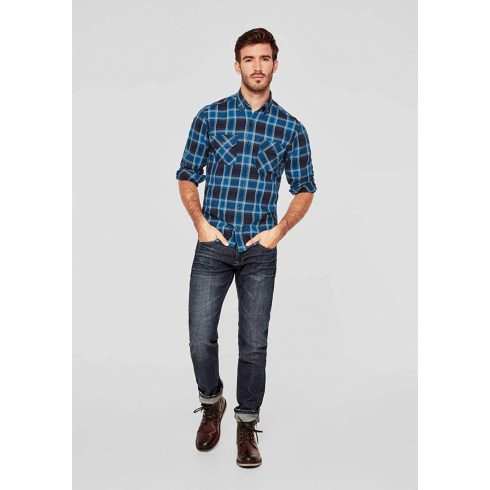 s.Oliver Férfi ing- Regular fit -Blue