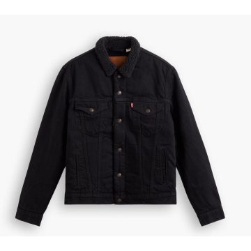   Levi's®  Férfi kabát - TYPE III SHERPA TRUCKER - Black