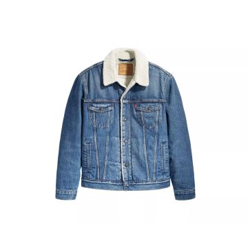   Levi's®  Férfi kabát - TYPE III SHERPA TRUCKER - Blue