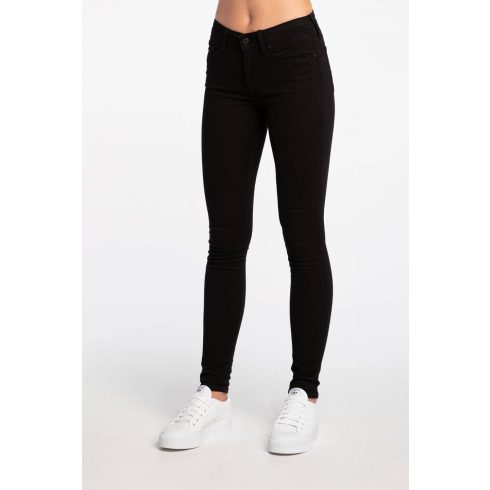 levi's 711 skinny jeans black