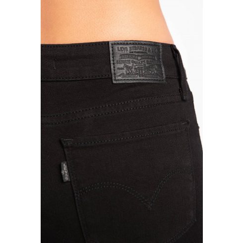 levi's 711 skinny jeans black