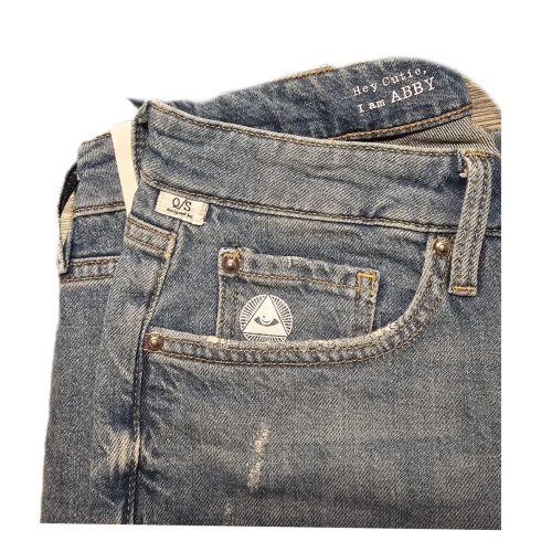 s.Oliver ABBY- Regular Fit- Női  farmer rövidnadrág- Blue