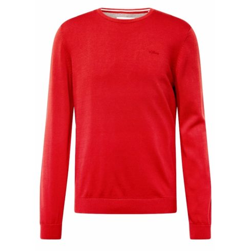 s.Oliver Férfi Regular Fit pulover - Red