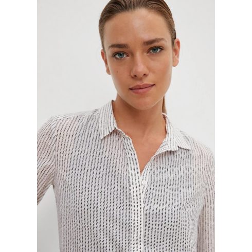 Comma, Női ing tunika - Chiffon Blouse - White