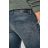 s.Oliver Knitted Denim Férfi farmernadrág - Blau