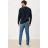 s.Oliver York Férfi farmernadrág- Worn denim blue