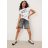 s.Oliver női short-Grey melange