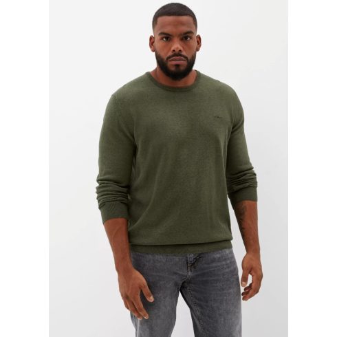 s.Oliver Big Size Férfi pulóver - Olive
