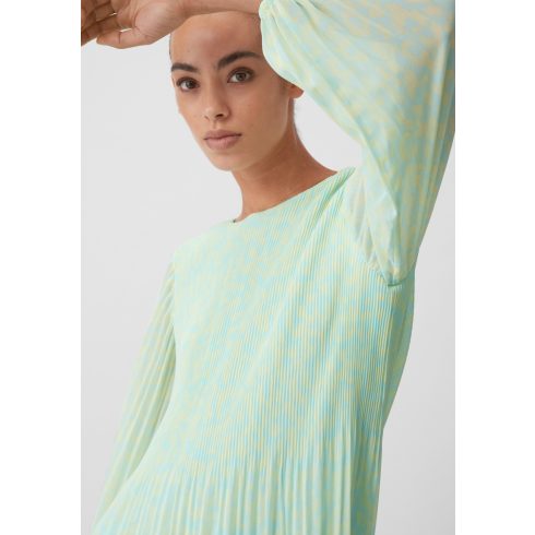 Comma Női plisszirozott ruha - Mint