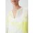 Comma női viscose blúz - Light Lemon 