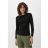 s.Oliver Női hosszú ujjú póló-Relaxed Fit-Black