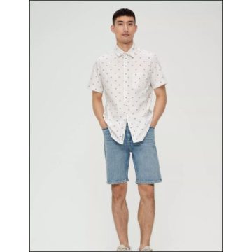 s.Oliver Férfi ing- Slim Fit-White