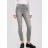   s.Oliver Női farmernadrág- Izabell-Cropped-Slim Fit-High Rise-Grey
