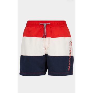 s.Oliver úszó short -Red-White-Blue