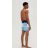 s.Oliver férfi úszó short-Blue-White-ligh Blue
