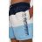 s.Oliver férfi úszó short-Blue-White-ligh Blue