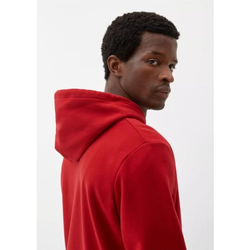 s.Oliver Férfi kapucnis pulóver - Chilli Red
