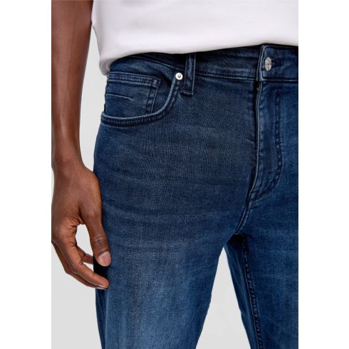 s.Oliver Slim Fit-Mid Rise  Férfi farmer nadrág - Dark Blue