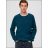 s.Oliver férfi pulóver-Strickpullover-Normal Fit-Navy