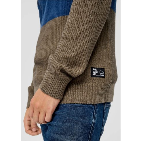 s.Oliver Férfi kötött pulóver - Multicolor