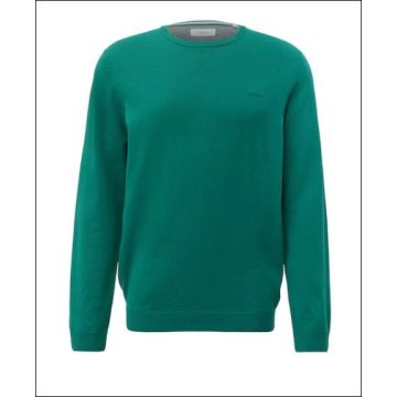 s.Oliver Férfi  kötött pulóver-Regular Fit-Green