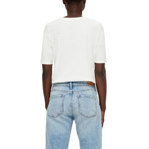 s.Oliver Női póló-Regular Fit-White