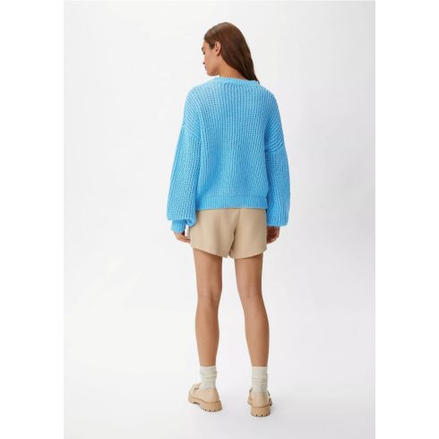 Comma Női kötött kardigán - Sky Blue