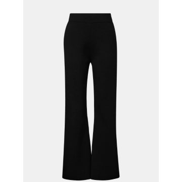 Comma, Női Regular fit-Mid Rise-Bootcut nadrág - Fekete