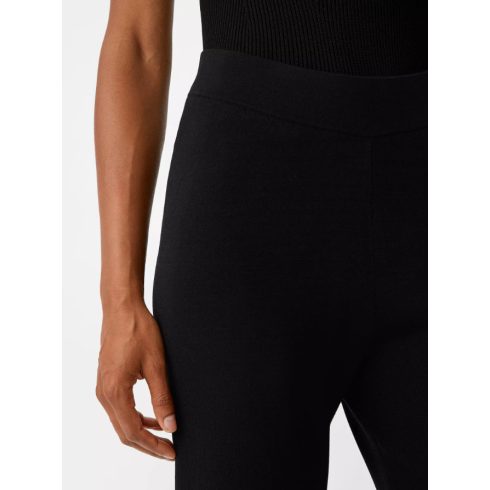 Comma, Női Regular fit-Mid Rise-Bootcut nadrág - Fekete
