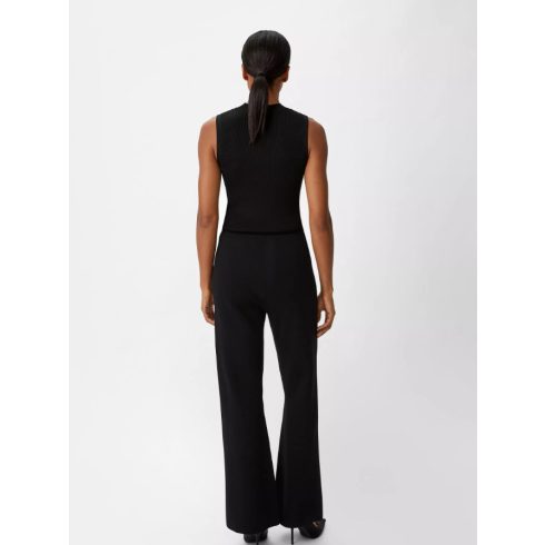 Comma, Női Regular fit-Mid Rise-Bootcut nadrág - Fekete