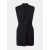 Comma női kötótt mellény-Black