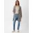Comma női blúz-Jacquard Blouse Made of-Light Beige