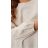 Comma női blúz-Jacquard Blouse Made of-Light Beige