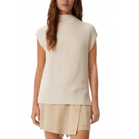 Comma Női kötött mellény - Beige