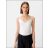 Comma Női  topp-spagetti pántos- slim Fit-White