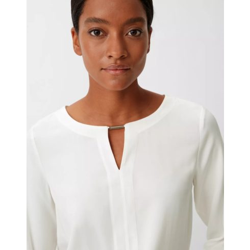 Comma női blúz-Viscose blend blouse-White