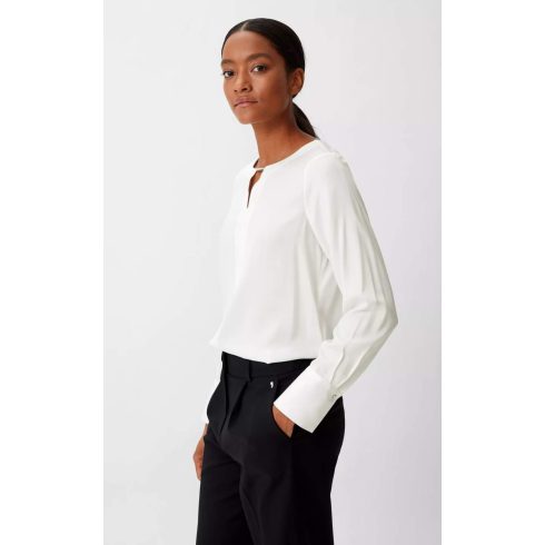 Comma női blúz-Viscose blend blouse-White