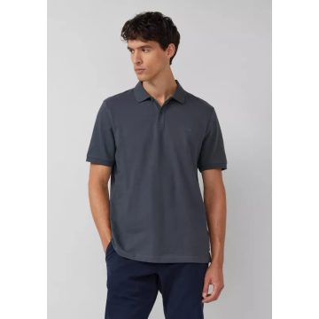 s.Oliver galléros férfi póló-Dark Gray