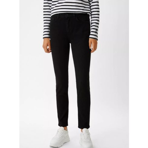 Comma Női-Skinny Fit-Mid Rise farmernadrág - Black