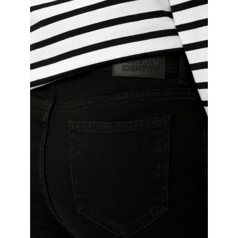 Comma Női-Skinny Fit-Mid Rise farmernadrág - Black