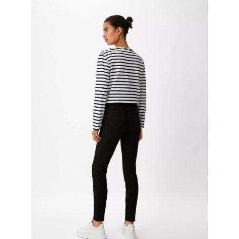 Comma Női-Skinny Fit-Mid Rise farmernadrág - Black