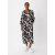Comma női ruha-Twill Dress With A Fabric Belt-Black